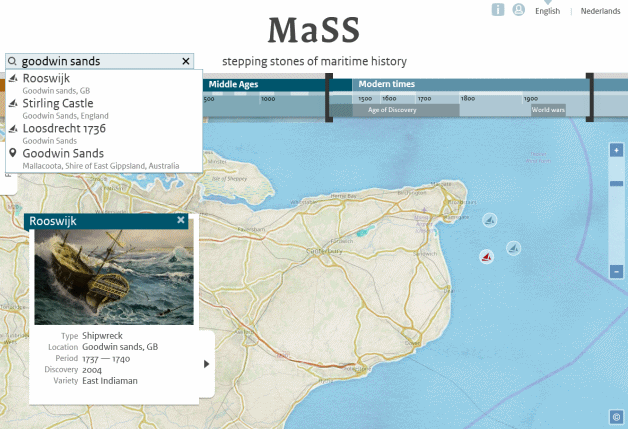 Krachtige zoekfunctie naar maritiem erfgoed