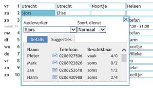 Yotta geeft suggesties voor een goede invulling van gaten in het rooster.